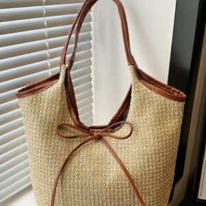 Bolso playero con lazo