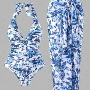 Bañador con falda de malla