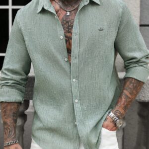 Camisa de mangas largas para hombres
