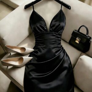 Vestido corto de noche