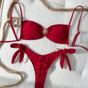 Bikini fruncido