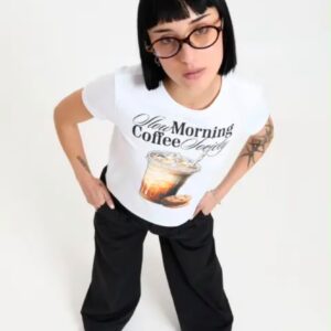 Camiseta con slogan