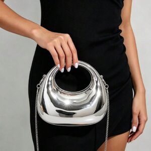 Bolso pequeño metálico
