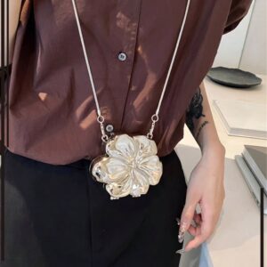 Bolso mini metálico