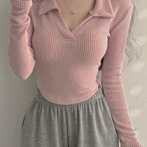 Jersey de escote en V